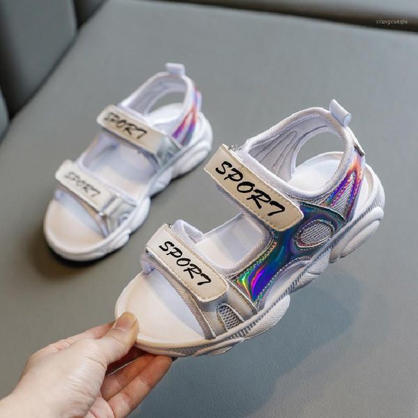 kids sandals boys girls shoes beach shoes children's sandals leather breathable laser shining casual for big kids 27-381, Black;red
kids sandals boys girls shoes beach shoes children's sandals leather breathable laser shining casual for big kids 27-381, Black;red