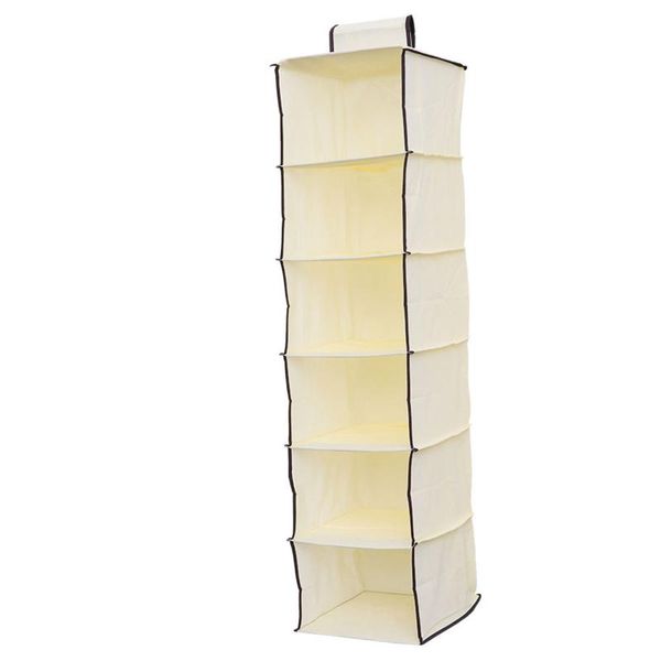 1pc storage bag space saving hanging closet cloth wardrobe hanging organizer pocket holder bag for bathroom home use
1pc storage bag space saving hanging closet cloth wardrobe hanging organizer pocket holder bag for bathroom home use