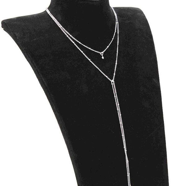 2019 простые золотые серебряные цветные цепочки choker ожерелье длинные бусины с кисточкой chocker ожерелья для женщин воротник collier ras, Silver
2019 простые золотые серебряные цветные цепочки choker ожерелье длинные бусины с кисточкой chocker ожерелья для женщин воротник collier ras, Silver