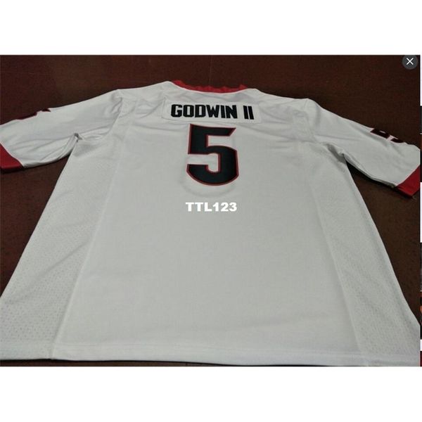 3740 #5 terry godwin georgia bulldogs size s-4xl red black white college jersey or custom any name or number jersey
3740 #5 terry godwin georgia bulldogs size s-4xl red black white college jersey or custom any name or number jersey