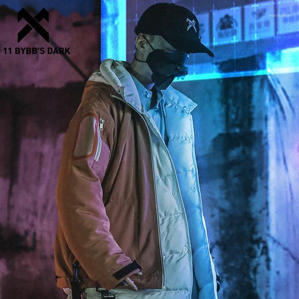 11 bybb's dark hip hop cargo parka jacket thicken two-piece ribbons warm padded jackets men 2020 function windbreaker parka coat1, Black
11 bybb's dark hip hop cargo parka jacket thicken two-piece ribbons warm padded jackets men 2020 function windbreaker parka coat1, Black