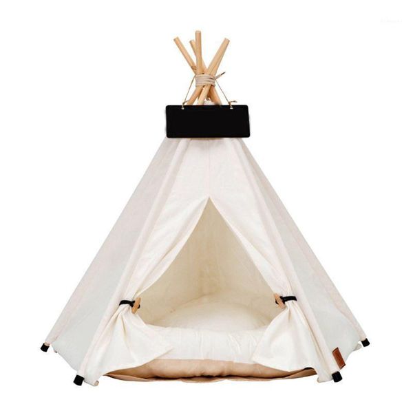 kennels & pens simple design sturdy triangle pet teepee bed with cushion luxery dog cat tents 896a1
kennels & pens simple design sturdy triangle pet teepee bed with cushion luxery dog cat tents 896a1