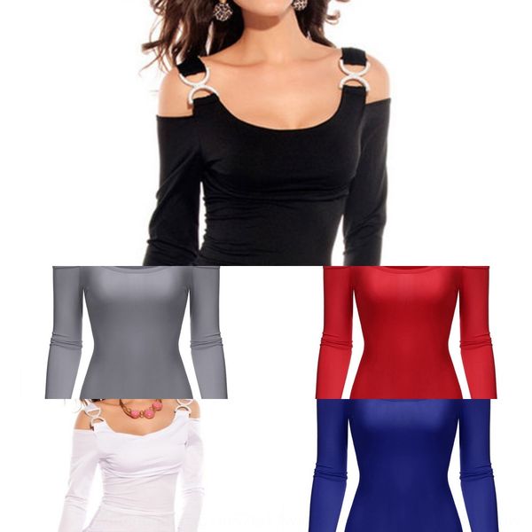 2020 spring and coat t-shirt autumn fashion new long sleeve double d buttonshoulder women's long t-shirt d1hdl, White
2020 spring and coat t-shirt autumn fashion new long sleeve double d buttonshoulder women's long t-shirt d1hdl, White