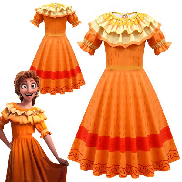 anime costumes girls orange ruffle princess dress anime encanto mirabel madrigal cosplay costume long robe birthday party carnival clothing, Black
anime costumes girls orange ruffle princess dress anime encanto mirabel madrigal cosplay costume long robe birthday party carnival clothing, Black