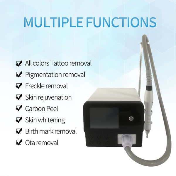 portable q switched picosecond laser nd yag laser tattoo removal and carbon black doll peeling machine
portable q switched picosecond laser nd yag laser tattoo removal and carbon black doll peeling machine