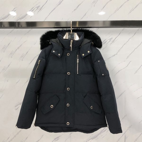 new mk06 mans clothes winter coat hooded standing stretch collar thick warm moose jacket winter coats white duck parka overcoat 4 colors, Black
new mk06 mans clothes winter coat hooded standing stretch collar thick warm moose jacket winter coats white duck parka overcoat 4 colors, Black