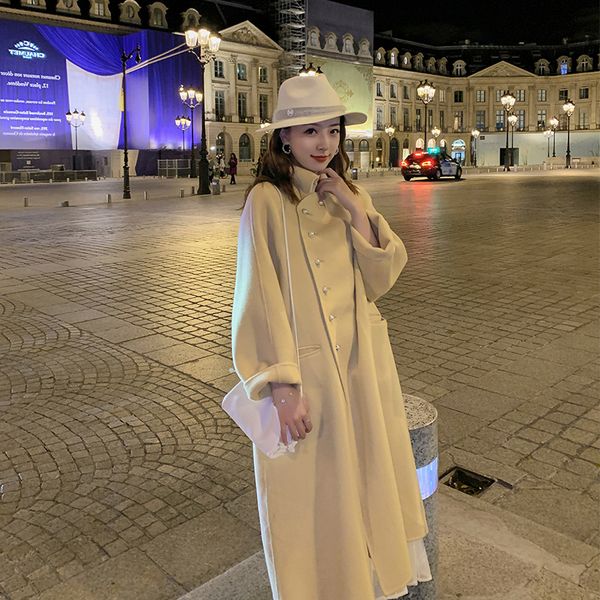 news in 2019" high grade double-sided robe, wrist neck, fashionable, cut into a, warm wool coat, for women to
news in 2019" high grade double-sided robe, wrist neck, fashionable, cut into a, warm wool coat, for women to