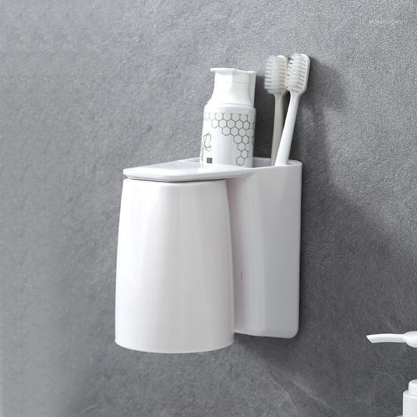 save space magnet adsorb toothbrush holder with wash cup toothpaste wall mount stand bathroom set tools self-adhesive shelf1
save space magnet adsorb toothbrush holder with wash cup toothpaste wall mount stand bathroom set tools self-adhesive shelf1