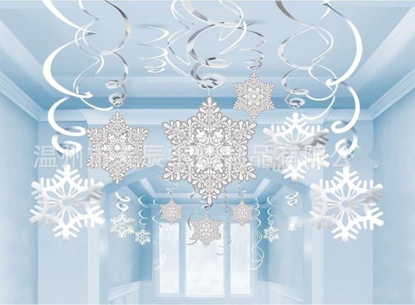 ougaw 30-piece set of snowflake sling slingribbon slingribbon party pvc 30-piece pvc of snowflake spiral hanging sling set decoration spiral
ougaw 30-piece set of snowflake sling slingribbon slingribbon party pvc 30-piece pvc of snowflake spiral hanging sling set decoration spiral