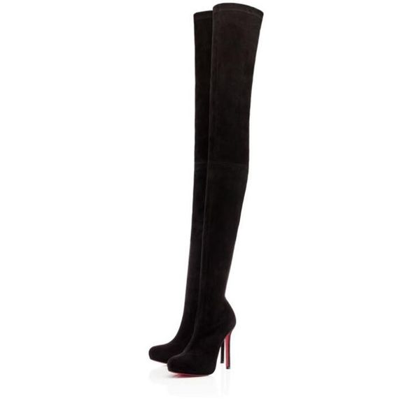 elegant winter brands women's over knee boots red bottom boots louise xi over knee boots high heels lady booties wedding eu35-4, Black
elegant winter brands women's over knee boots red bottom boots louise xi over knee boots high heels lady booties wedding eu35-4, Black