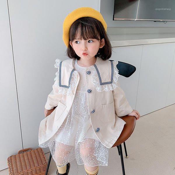 children jackets trench coats for girls brand jackets coats sweet lace cotton kids trench coat baby jacket for girls1, Blue;gray
children jackets trench coats for girls brand jackets coats sweet lace cotton kids trench coat baby jacket for girls1, Blue;gray