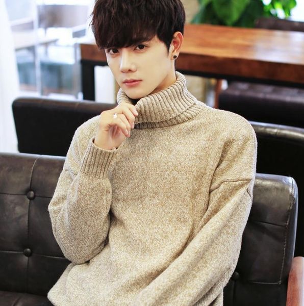 o-neck solid england style men knitted sweaters loose thick big boy pullover sweater black brown men knit wear coat1, White;black 
o-neck solid england style men knitted sweaters loose thick big boy pullover sweater black brown men knit wear coat1, White;black