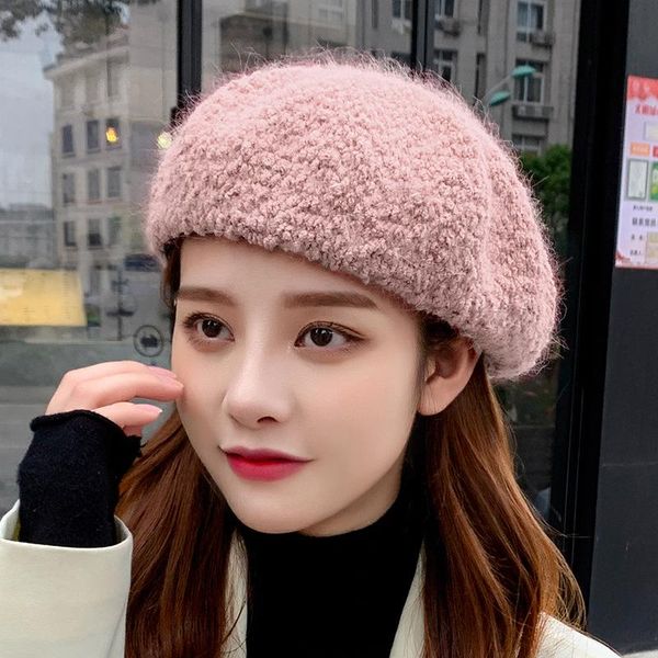 beanie/skull caps sparsil women winter beret cap solid color female knitted hats, Blue;gray
beanie/skull caps sparsil women winter beret cap solid color female knitted hats, Blue;gray