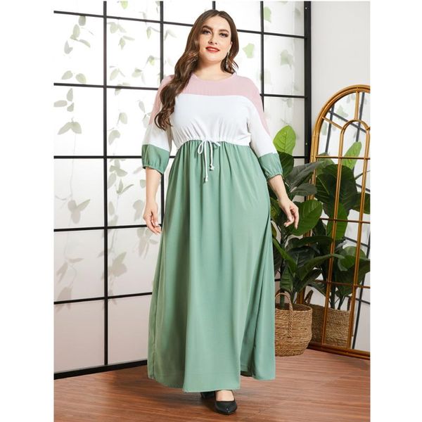 fashion muslim women casual cotton long maxi dress o-neck patchwork drawstring party gown abaya kaftan jilbab clothing plus size, Red
fashion muslim women casual cotton long maxi dress o-neck patchwork drawstring party gown abaya kaftan jilbab clothing plus size, Red