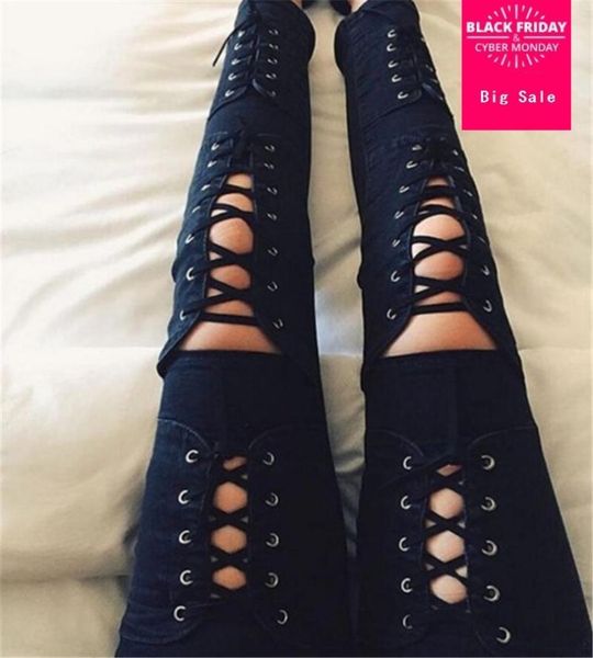 women's jeans 2021 summer women lace up denim pencil pants trousers female leggings holes skinny black high waist clothes slim, Blue
women's jeans 2021 summer women lace up denim pencil pants trousers female leggings holes skinny black high waist clothes slim, Blue