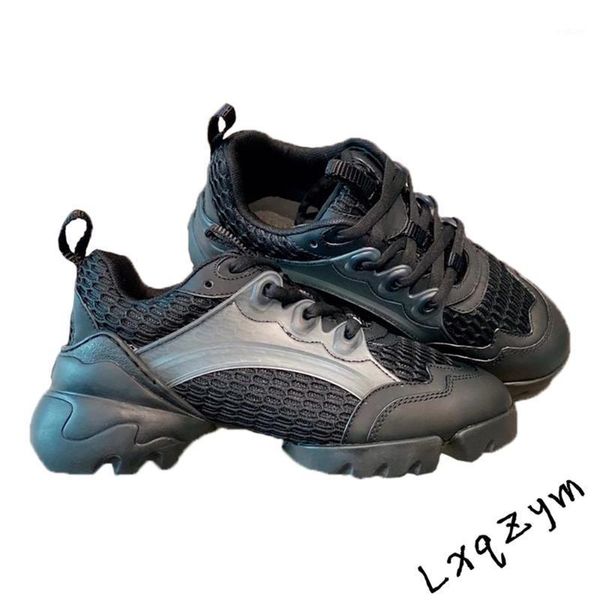 new design mesh genuine leather sneakers low heel thick platform ankle boots female climbing sport shoes 35-411, Black
new design mesh genuine leather sneakers low heel thick platform ankle boots female climbing sport shoes 35-411, Black