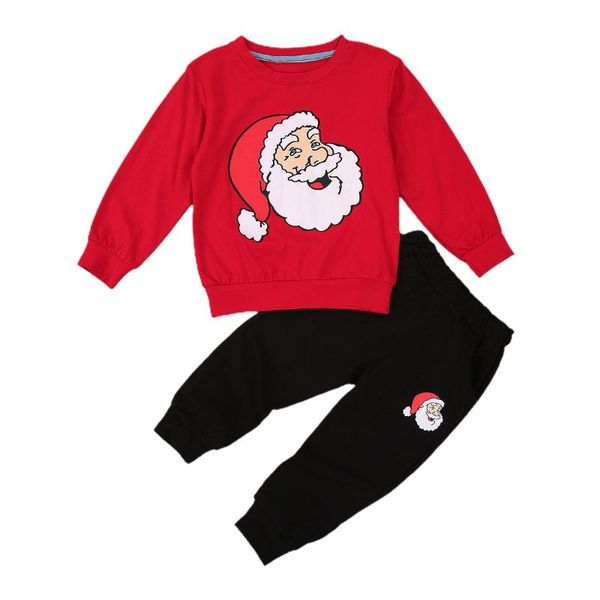 2-7y toddler baby girls boys christmas 2pcs suit clothes little kids cartoon santa printed sweatshirt elastic pants xmas set, White
2-7y toddler baby girls boys christmas 2pcs suit clothes little kids cartoon santa printed sweatshirt elastic pants xmas set, White