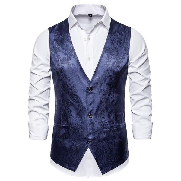 men's vests men casual club gilet costume sleeveless jacket homme nice luxury wedding slim fit vest retro design party waistcoat, Black;white
men's vests men casual club gilet costume sleeveless jacket homme nice luxury wedding slim fit vest retro design party waistcoat, Black;white