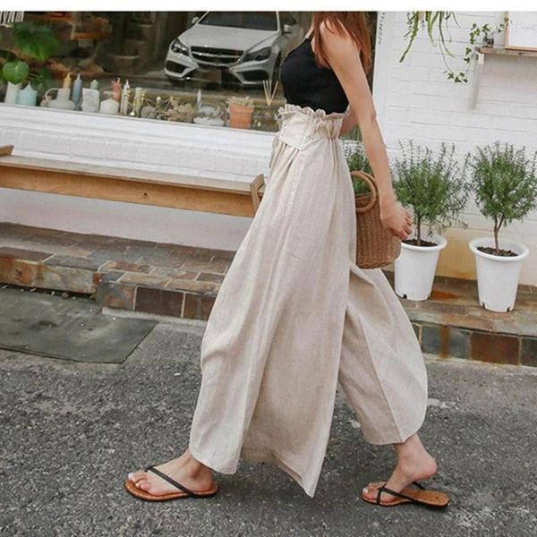 women's pants & capris women lace up wide leg ruffles casual pleated loose high waist trousers boho beach linen pants1, Black;white
women's pants & capris women lace up wide leg ruffles casual pleated loose high waist trousers boho beach linen pants1, Black;white