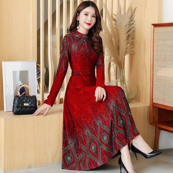 2020 autumn and winter wear high neck mid-waist knitted dress long sleeve mid-length fashion warm a-line long dress, Black;gray
2020 autumn and winter wear high neck mid-waist knitted dress long sleeve mid-length fashion warm a-line long dress, Black;gray