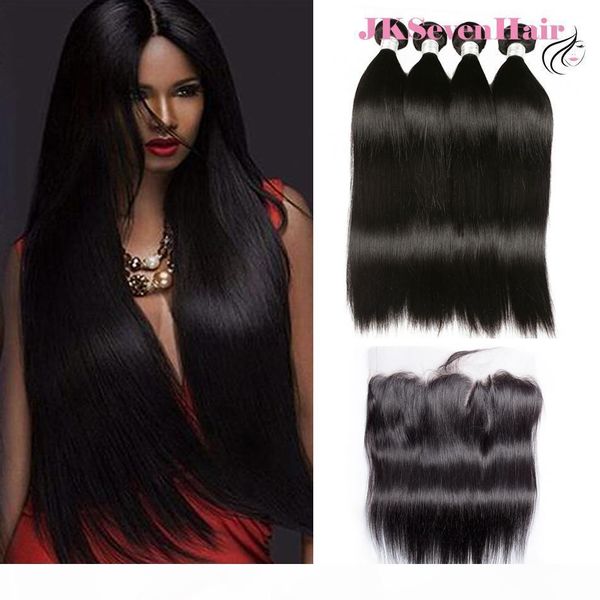 12a grade virgin brazilian straight hair extensions 4pcs with 13x4inch lace frontal malaysian peruvian indian hair wefts with frontal, Black
12a grade virgin brazilian straight hair extensions 4pcs with 13x4inch lace frontal malaysian peruvian indian hair wefts with frontal, Black