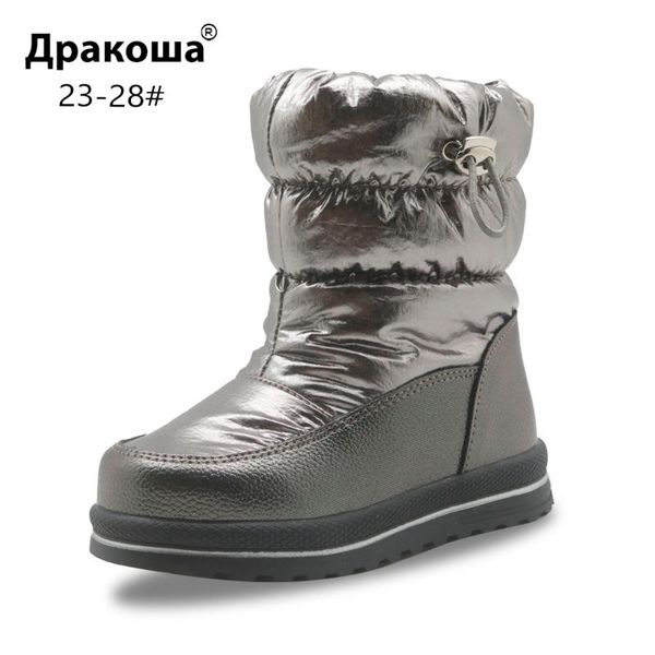 apakowa kids fashion mid calf winter wtrpf cosy casual puff snow boots for toddler girls woolen lined booties for cold weather, Black;grey
apakowa kids fashion mid calf winter wtrpf cosy casual puff snow boots for toddler girls woolen lined booties for cold weather, Black;grey