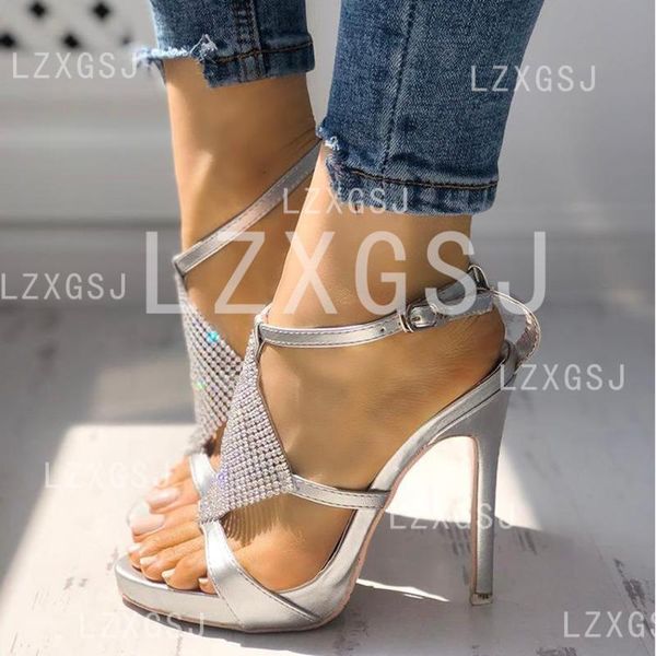sandals women fashion 2021 summer open toe rhinestone design high heels crystal ankle wrap glitter diamond party mujer plus size, Black
sandals women fashion 2021 summer open toe rhinestone design high heels crystal ankle wrap glitter diamond party mujer plus size, Black