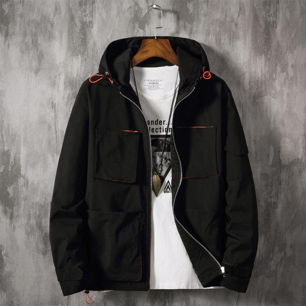 2021 jackets men fashion hip hop windbreaker coats casual jacket male cargo bomber mens coat outwear streetwear, Black;brown
2021 jackets men fashion hip hop windbreaker coats casual jacket male cargo bomber mens coat outwear streetwear, Black;brown