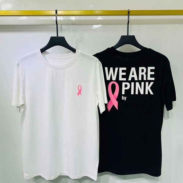20fw spring summer europe america fashion we are pink ribbon tee stripe t shirt women street casual cotton tshirt, White;black
20fw spring summer europe america fashion we are pink ribbon tee stripe t shirt women street casual cotton tshirt, White;black