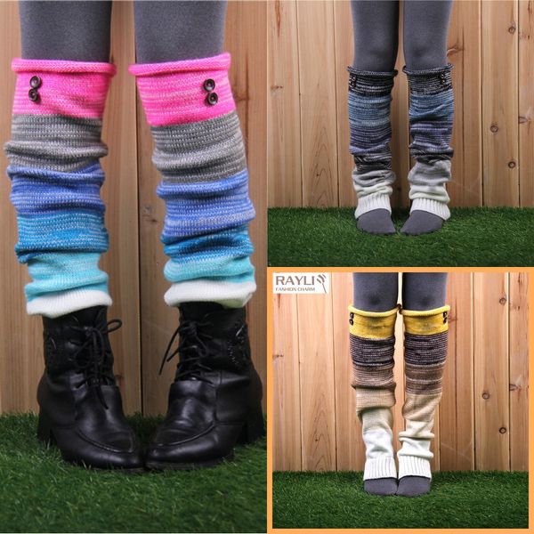 new color pile up socks stitching knitting sock sleeve long knee button warm warm wool button wool leg cover bxvki, Black
new color pile up socks stitching knitting sock sleeve long knee button warm warm wool button wool leg cover bxvki, Black