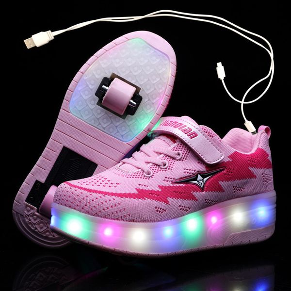one two wheels luminous светящиеся кроссовки розовый черный дети света roller skate дети водить обувь мальчики usb зарядный, Black;red
one two wheels luminous светящиеся кроссовки розовый черный дети света roller skate дети водить обувь мальчики usb зарядный, Black;red