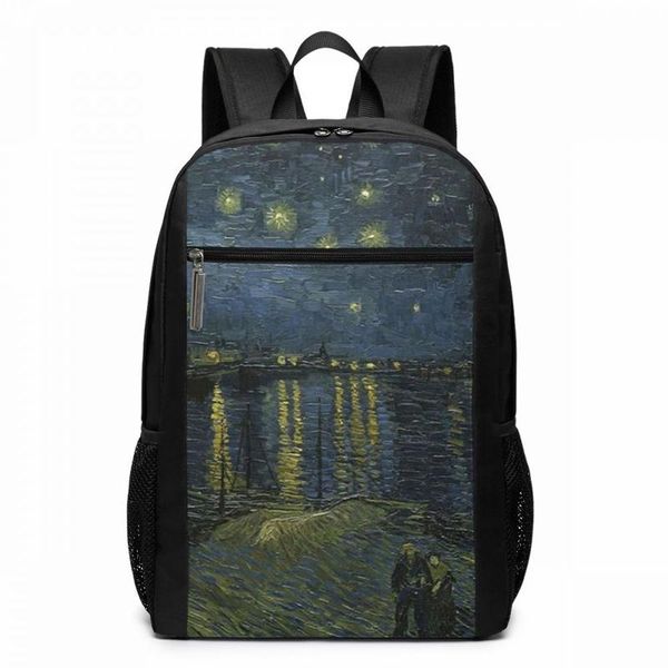 gogh starry night backpack gogh starry night backpacks student shopping bag pattern men - women bags
gogh starry night backpack gogh starry night backpacks student shopping bag pattern men - women bags