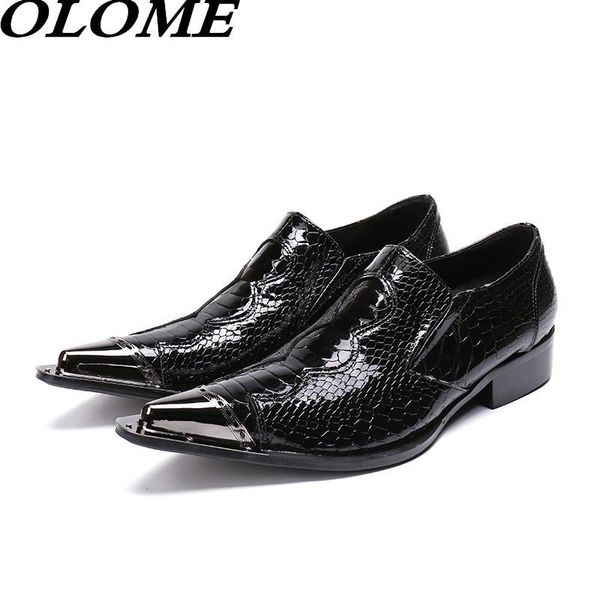 chaussure homme mens patent leather black shoes dress steel pointy toe snakeskin business office oxford shoes for men male
chaussure homme mens patent leather black shoes dress steel pointy toe snakeskin business office oxford shoes for men male
