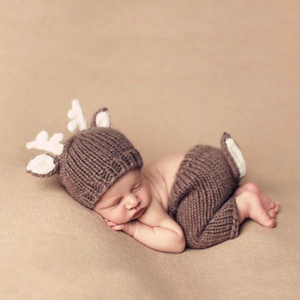 newborn xmas festival pgraphy props deer elk design baby infant knitted costumes hat pants 2pcs set baby p accessories 1028, Yellow
newborn xmas festival pgraphy props deer elk design baby infant knitted costumes hat pants 2pcs set baby p accessories 1028, Yellow