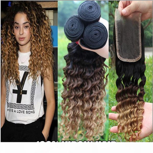 9a virgin malaysian deep curly wave ombre hair with closure 1b 4 27 honey blonde ombre malaysian human hair 3bundles with lace closure, Black
9a virgin malaysian deep curly wave ombre hair with closure 1b 4 27 honey blonde ombre malaysian human hair 3bundles with lace closure, Black
