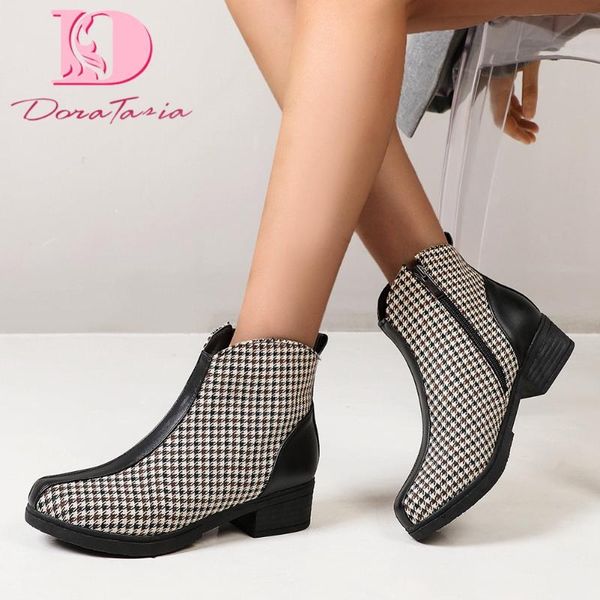 boots doratasia plus size 33-44 ladies chunky heels ankle fashion mixed colors zip women casual party shoes woman, Black
boots doratasia plus size 33-44 ladies chunky heels ankle fashion mixed colors zip women casual party shoes woman, Black