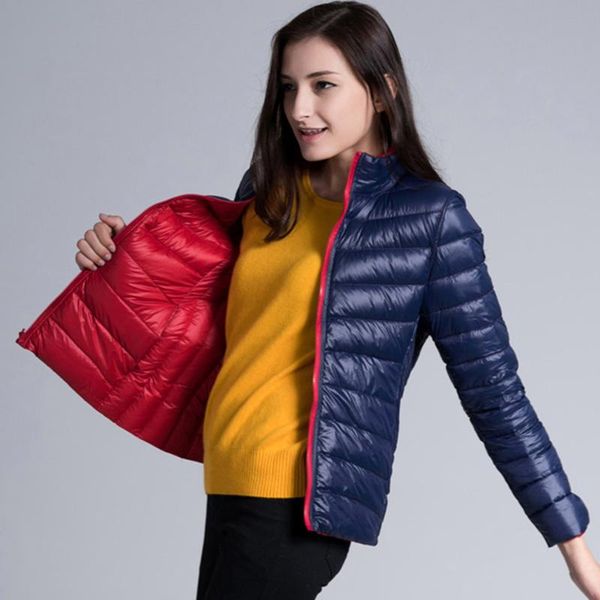 women's down & parkas 2021 winter womens two side white duck jacket warm coats lightweight jackets plus size outerwear qh0874, Black 
women's down & parkas 2021 winter womens two side white duck jacket warm coats lightweight jackets plus size outerwear qh0874, Black