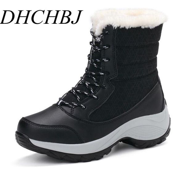 2020 fashion women boots mid-calf winter snow boots women lace-up comfortable outdoor non-slip rain, Black
2020 fashion women boots mid-calf winter snow boots women lace-up comfortable outdoor non-slip rain, Black