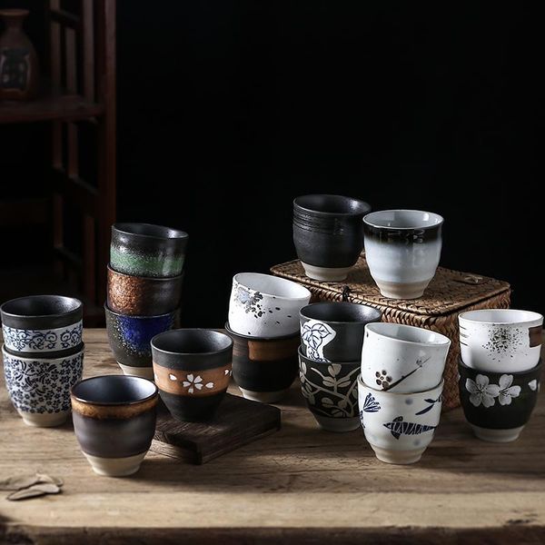 2pcs чашка чая 200мл чашка керамическая японская чашка урожай чайные мастер чашки чая чаша декор teaware контейнер drinkware crafts jllsin 
2pcs чашка чая 200мл чашка керамическая японская чашка урожай чайные мастер чашки чая чаша декор teaware контейнер drinkware crafts jllsin