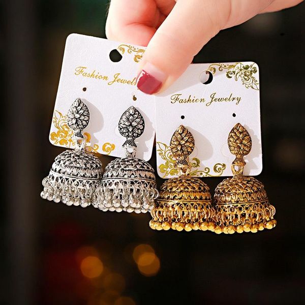 bollywood oxidized women water drop earrings juhmka vintage ethnic carved bell tassel dangle earrings egypt gypsy jewelry, Silver
bollywood oxidized women water drop earrings juhmka vintage ethnic carved bell tassel dangle earrings egypt gypsy jewelry, Silver