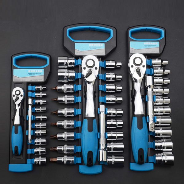 combination set chrome steel vanadium ratchet set wrench cycle socket wrench kit 
combination set chrome steel vanadium ratchet set wrench cycle socket wrench kit