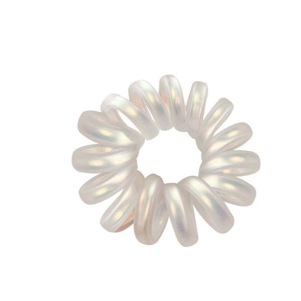 ab colorful frosted clear telephone wire elastic hair bands ponytail holder rubber headwear rope tie gum sqcwsr new_dhbest, Silver
ab colorful frosted clear telephone wire elastic hair bands ponytail holder rubber headwear rope tie gum sqcwsr new_dhbest, Silver