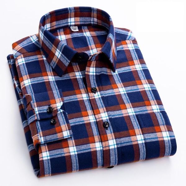 2020 spring autumn new mens 100% cotton brushed small plaid long sleeve shirt youth middle-aged casual shirt for men, White;black
2020 spring autumn new mens 100% cotton brushed small plaid long sleeve shirt youth middle-aged casual shirt for men, White;black