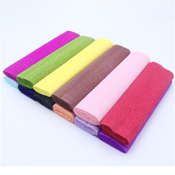 25*250cm 1 roll colorful tissue wrinkles paper rolls diy flower making material paper for wedding party christmas de jllxar
25*250cm 1 roll colorful tissue wrinkles paper rolls diy flower making material paper for wedding party christmas de jllxar