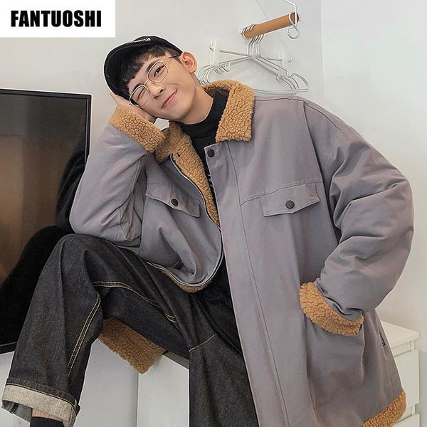 men's down & parkas brand winter jacket men warm thick windbreaker fleece cotton-padded overcoat clothing safari style, Black
men's down & parkas brand winter jacket men warm thick windbreaker fleece cotton-padded overcoat clothing safari style, Black