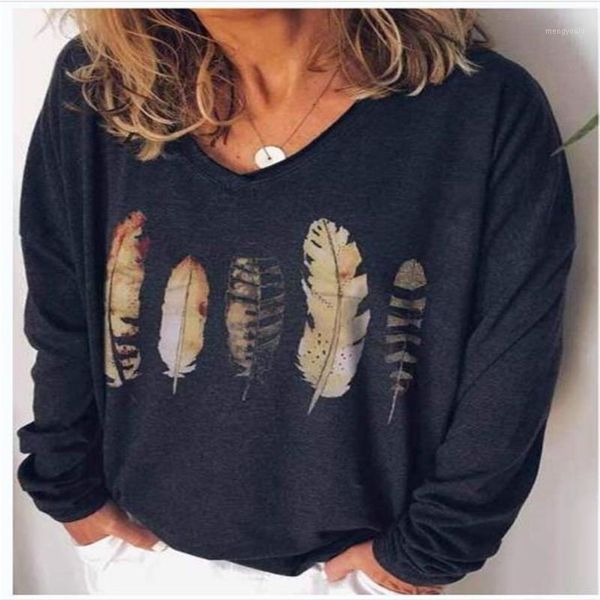 autumn fashion pullovers women's v-neck feather printed long sleeve sweatshirts street hip hop casual loose sweatshirts1, Black
autumn fashion pullovers women's v-neck feather printed long sleeve sweatshirts street hip hop casual loose sweatshirts1, Black