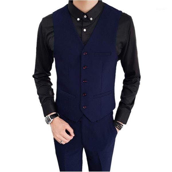 vest + pants) business casual men's two-piece size s-3xl blue with classic black waistcoat trousers1, Black;white
vest + pants) business casual men's two-piece size s-3xl blue with classic black waistcoat trousers1, Black;white
