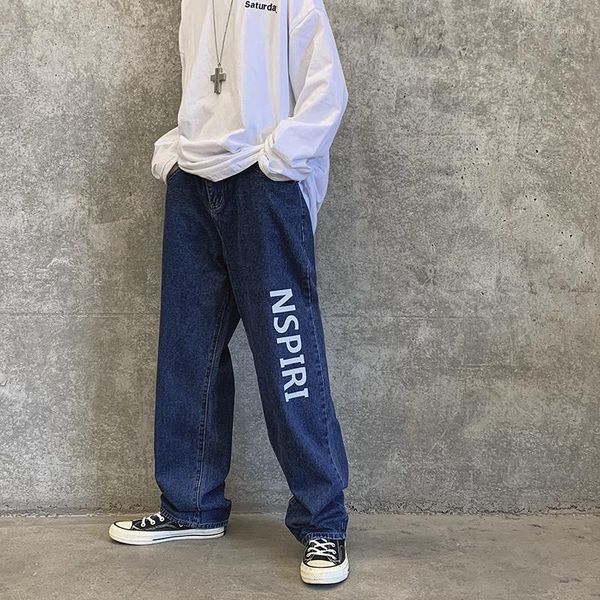 2019 spring and autumn new youth trend japanese personality big letters in the waist jeans loose fashion casual pants blue -2xl1
2019 spring and autumn new youth trend japanese personality big letters in the waist jeans loose fashion casual pants blue -2xl1