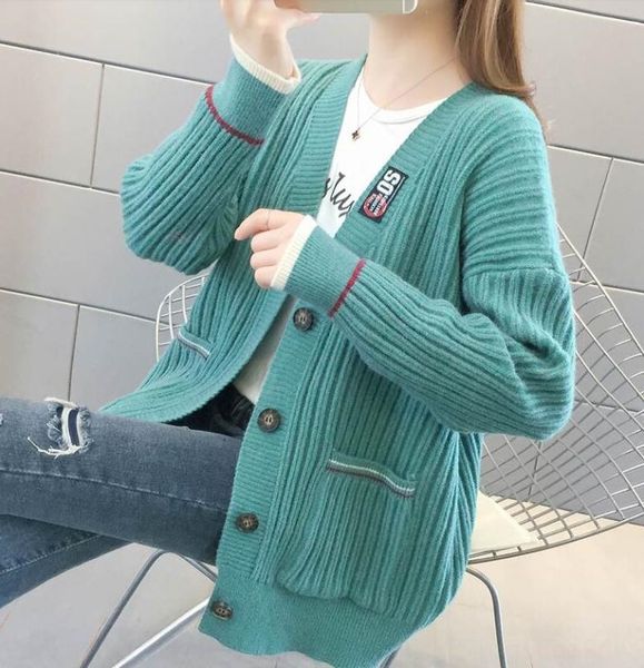 knitted sweatercoat sweatercardigan sweater women's net red lazy style versatile 01388 knitted sweatercoat sweatercardigan sweater wome, White;black
knitted sweatercoat sweatercardigan sweater women's net red lazy style versatile 01388 knitted sweatercoat sweatercardigan sweater wome, White;black