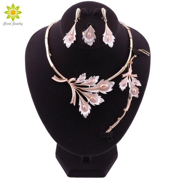 dubai jewelry sets feather pendant necklace earrings bracelet ring set for women wedding engagement party jewelry gift, Silver
dubai jewelry sets feather pendant necklace earrings bracelet ring set for women wedding engagement party jewelry gift, Silver